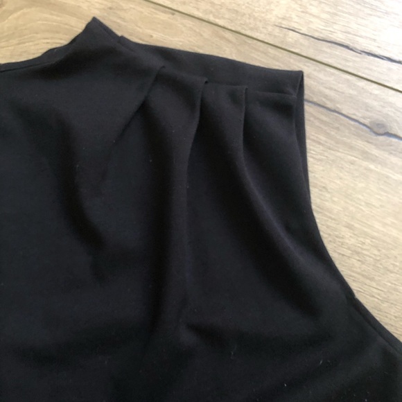 Black Worthington Oversized Sleeveless Top - Size Large - Picture 2 of 7